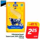 Viilutatud juust
Saare Leet, 26%, 500 g