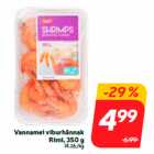 Vannamei viburhännak
Rimi, 350 g