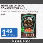 HEINZ VIIE OA SEGU TOMATIKASTMES 415 G