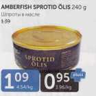 AMBERFISH SPROTID ÕLIS 240 G