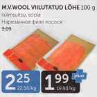 M.V.WOOL VIILUTATUD LÕHE 100 G