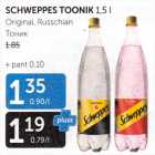 SCHWEPPES TOONIK 1,5 L