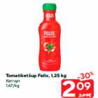 Tomatiketšup Felix, 1,25 kg
