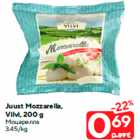 Juust Mozzarella,
Vilvi, 200 g
