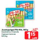 Juustupulgad Pik-Nik, 140 g

