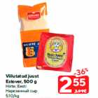 Allahindlus - Viilutatud juust
Estover, 500 g

