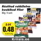 Allahindlus - Röstitud rukkileiva-
kuubikud Flint
80g / 4 sorti