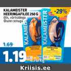 KALAMEISTER HEERINGAFILEE 250 G