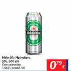 Allahindlus - Hele õlu Heineken