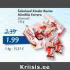 Šokolaadi Kinder Bueno MiniMix Ferrero 130 g