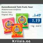 Kummikommid Tutti-Frutti, fazer