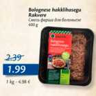 Allahindlus - Bolognese hakklihasegu Rakvere, 400 g