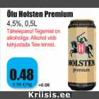 Allahindlus - Õlu Holsten Premium