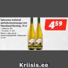 Allahindlus - Saksamaa kaitstud
päritolunimetusega vein
Moselland Riesling, 75 cl