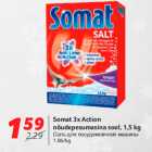 Allahindlus - Somat 3x Action nõudepesumasina sool, 1,5 kg 