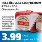 Allahindlus - HELE ÕLU A. LE COQ PREMIUM