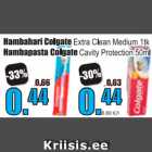 Allahindlus - Hambahari Colgate Extra Clean Medium 1 tk; Hambapasta Cavity Protection 50 ml