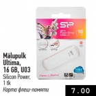 Mälupulk
Ultima,
16 GB, U03