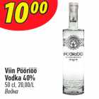 Viin Pööriöö
Vodka 40%
50 cl, 20,00/L