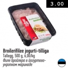 Broilerifilee jogurti-tilliga