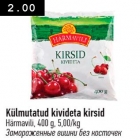 Külmutatud kivideta kirsid