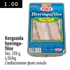 Allahindlus - Kergsoola
heeringa-
filee
