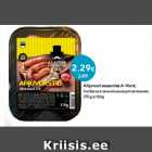 Ahjuvorst seasooles A-Vorst;

370 g; 6.19/kg