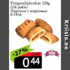 Porgandipirukas 120g

