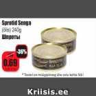 Allahindlus - Sprotid Senga (õlis) 240g
