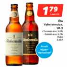 Allahindlus - Õlu
Valmiermuiza,
50 c