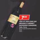 Allahindlus - TŠILLI GT VEIN CONO SUR ORGANICO CABERNET SAUVIGNON CARMENERE