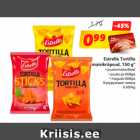 Allahindlus - Estrella Tortilla
maisikrõpsud, 150 g*