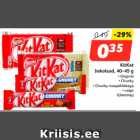 Allahindlus - KitKat
šokolaad, 40-45 g