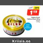 Allahindlus - Kapten Grant
Tallinna Kilud, 250 g