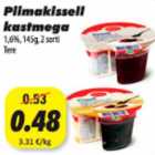 Allahindlus - Piimakissell kastmega 1,6% 145g 2sorti