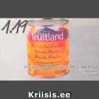 Allahindlus - Fruitland poolitatud virsikud