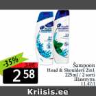 Šampoon
Head & Shoulders 2in1

