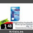 Allahindlus - Hügieeniline huulepulk
Nivea Lip Care Essential

