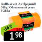 Rullbiskviit Astelpajurull
380g