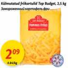 Külmutatud friikartulid Top Budget