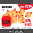 Allahindlus - Mugulsibul
1kg