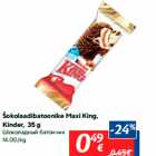 Allahindlus - Šokolaadibatoonike Maxi King,
Kinder, 35 g
