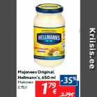 Majonees Original,
Hellmann’s, 650 ml
