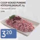 COOP KOKAD PUNANE KÖÖGIVILJASALAT, KG