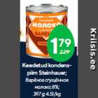 Keedetud kondenspiim
Steinhauer;
8%;
397 g