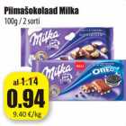 Allahindlus - Piimašokolaad Milka