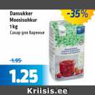 Allahindlus - Dansukker
Moosisuhkur
1 kg