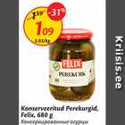 Allahindlus - Konserveritud Perekurgid, Felix, 680 g