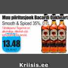 Allahindlus - Muu piiritusjook Bacardi Oakheart