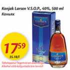 Alkohol - Konjak Larsen V.S.O.P.,